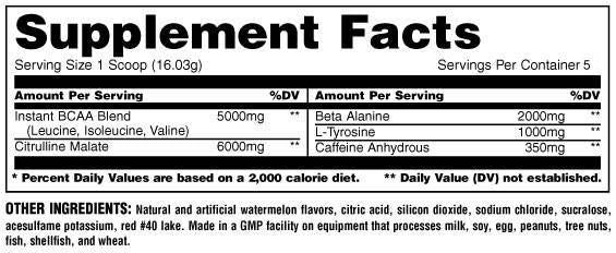 Animal Fury - 16 grams - Nutra Best Europe