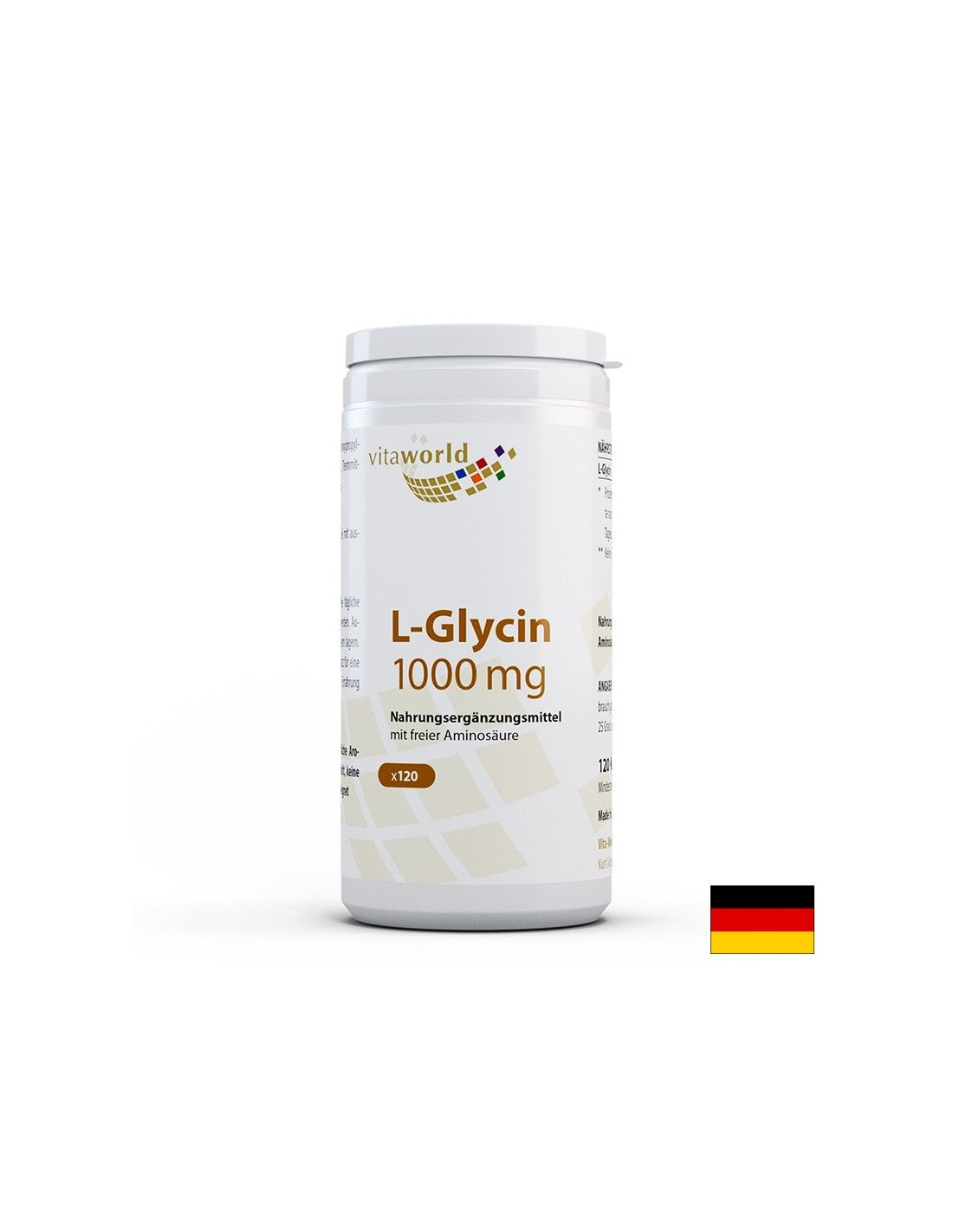 Antioxidant - L-Glycine, 1000 mg x 120 capsules - Nutra Best Europe