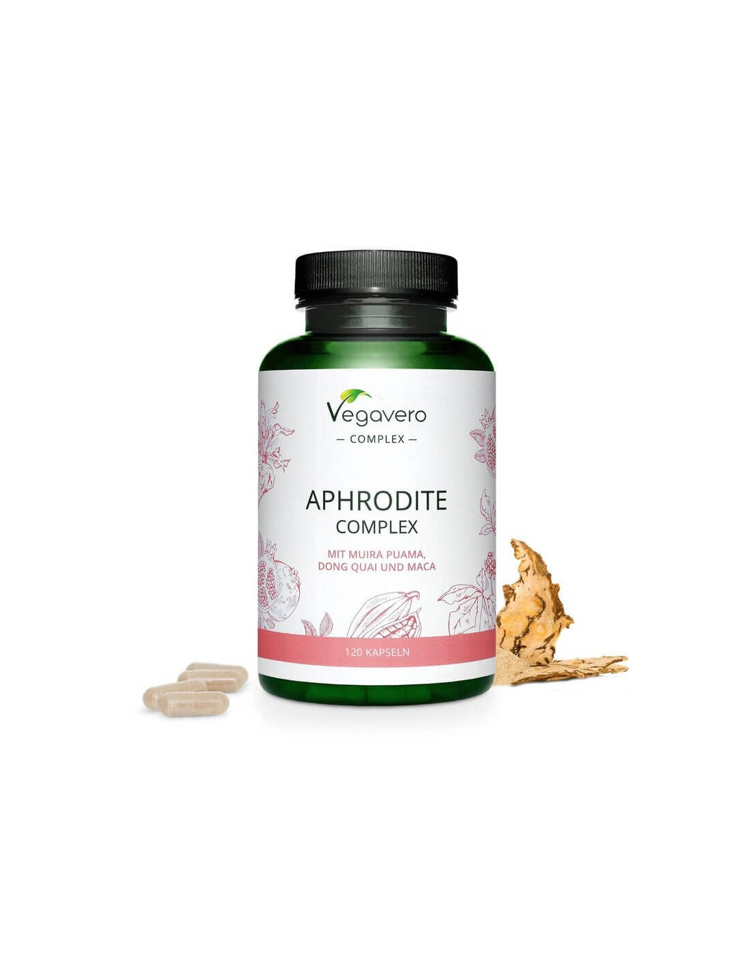 Aphrodite Complex/ Aphrodite complex for increasing female libido, 120 capsules, 100% Vegan Vegavero - Nutra Best Europe