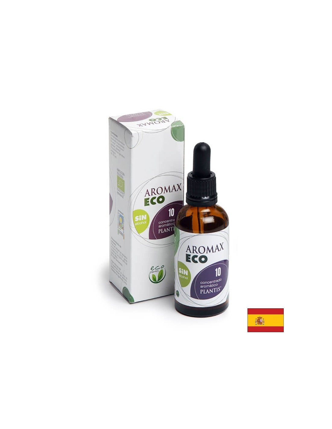 Herbal tincture for weight loss - Aromax Eco 10 Plantis®, without alcohol, 50 ml - Nutra Best Europe