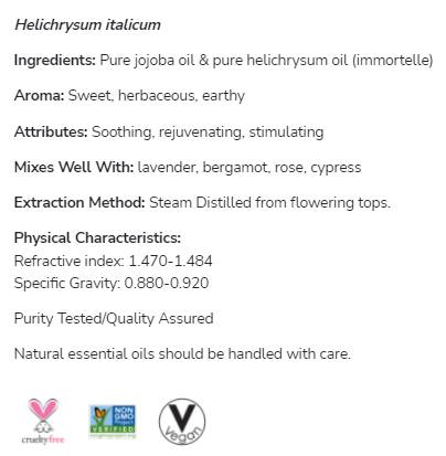 Helichrysum Oil Blend | Helichrysum Italicum - 30 ml - Nutra Best Europe