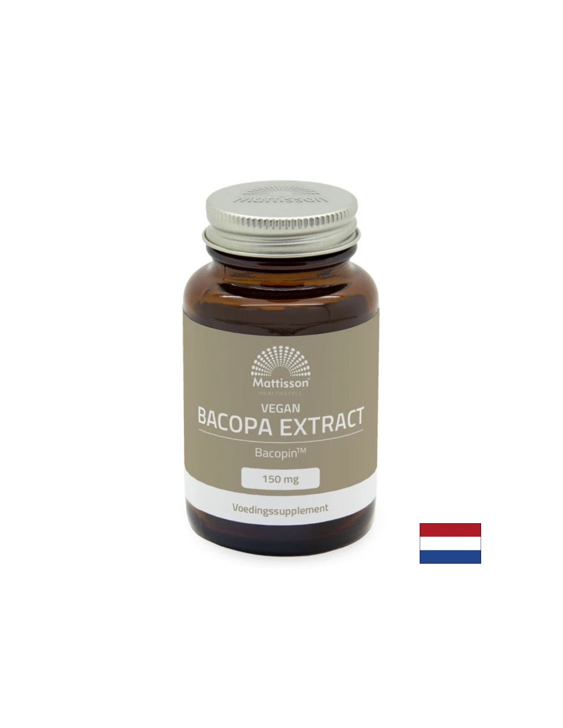 Bacopa monnieri + zinc, vitamin B12 and black pepper Bacopin™ - Concentration, memory and mental clarity, 60 capsules - Nutra Best Europe