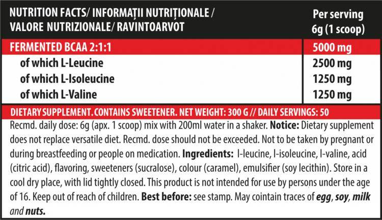 BCAA-XT 300 grams - Nutra Best Europe