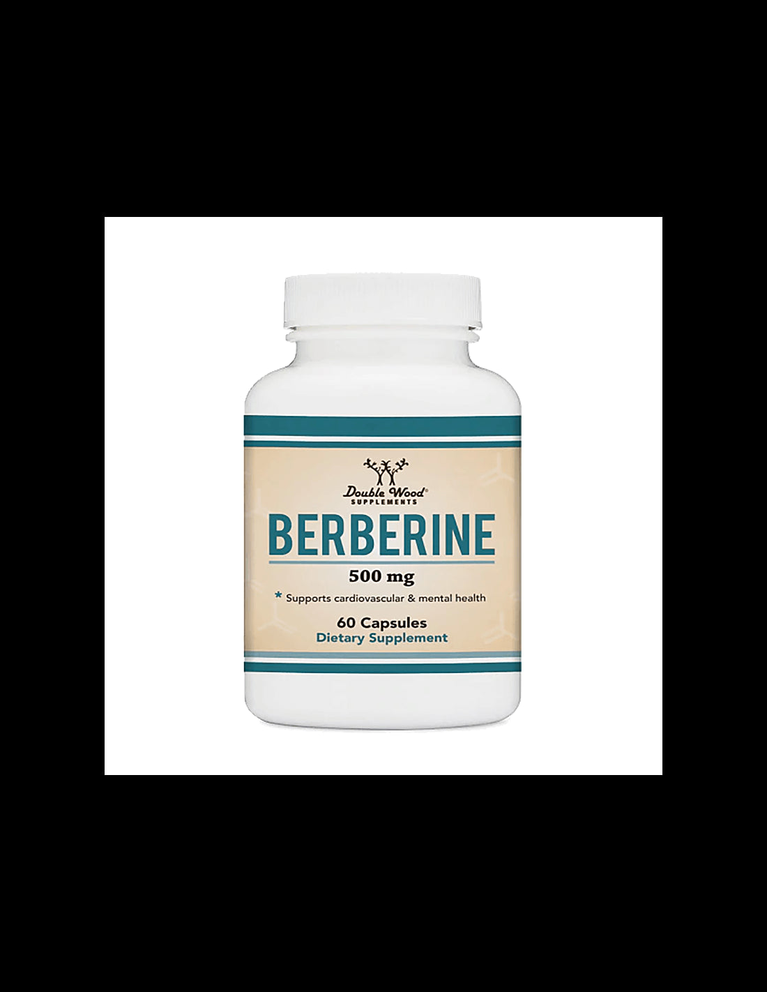 Berberine - Berberine (blood sugar and cholesterol control), 60 capsules Double Wood - Nutra Best Europe