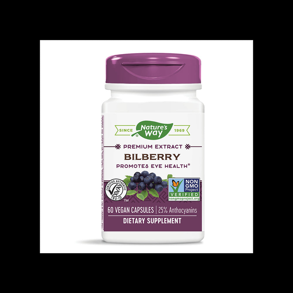 Bilberry 200 mg - 60 capsules - Nutra Best Europe