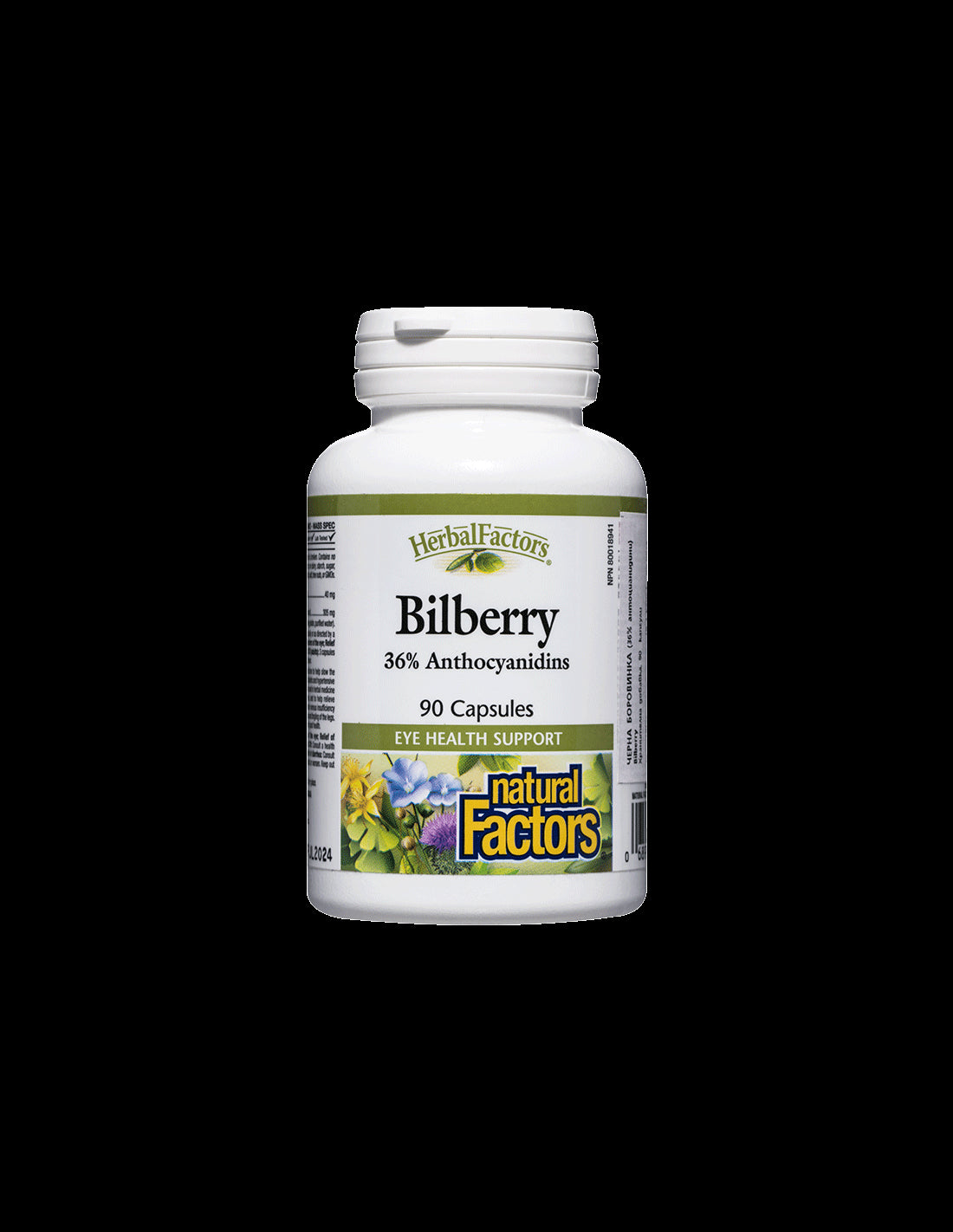 Bilberry 345 mg - 90 capsules - Nutra Best Europe