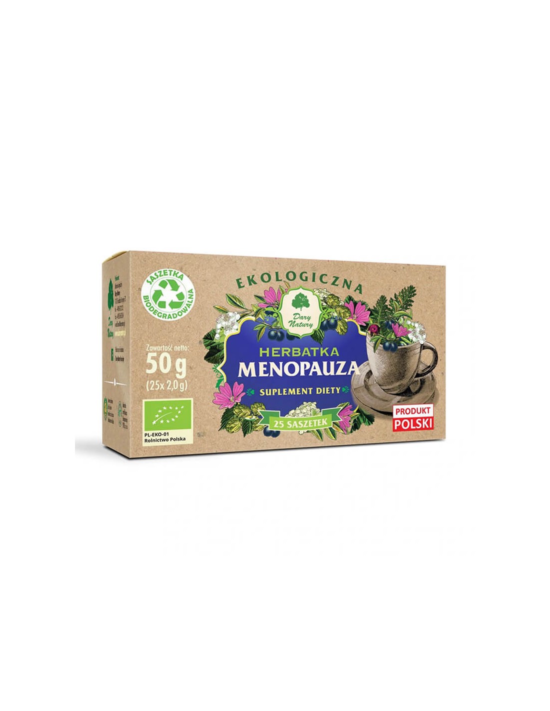 Herbal tea for menopause Bio, 25 packets - Nutra Best Europe