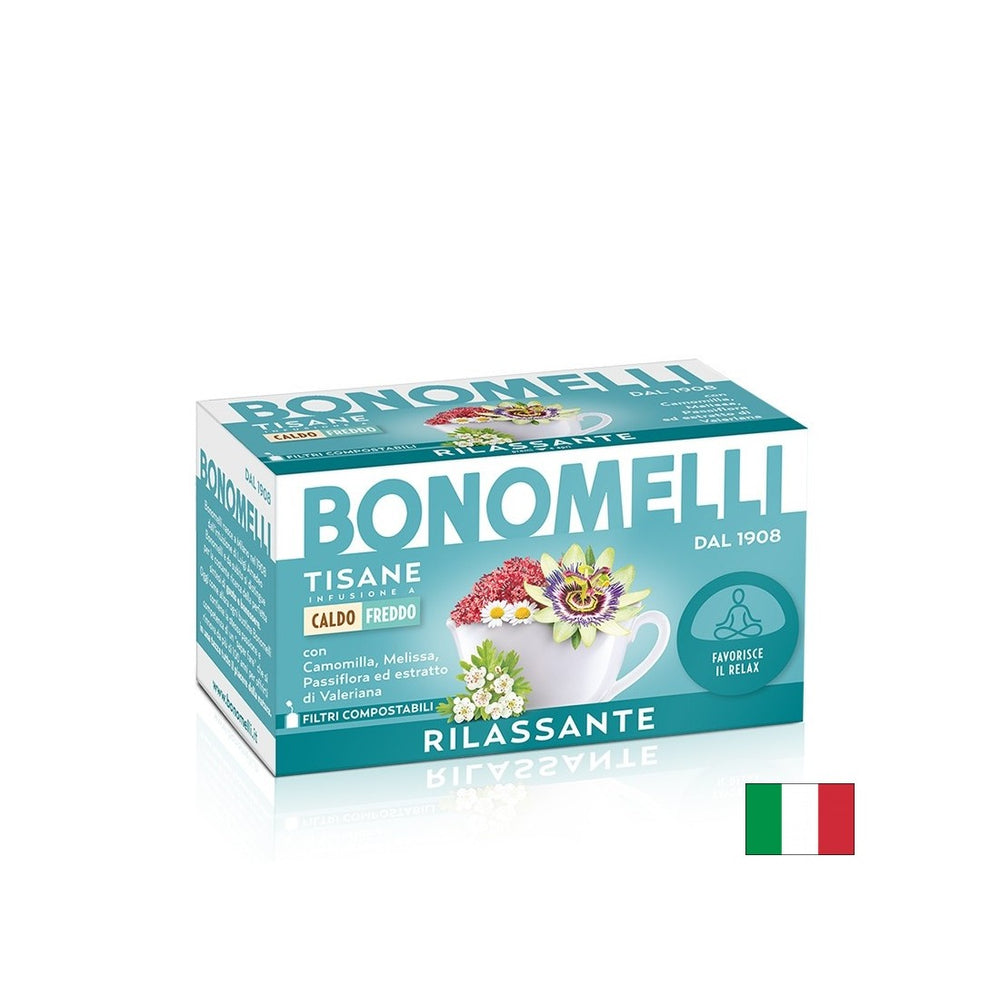 Herbal tea Relax - Nervous calming and balance, 16 sachets - Nutra Best Europe