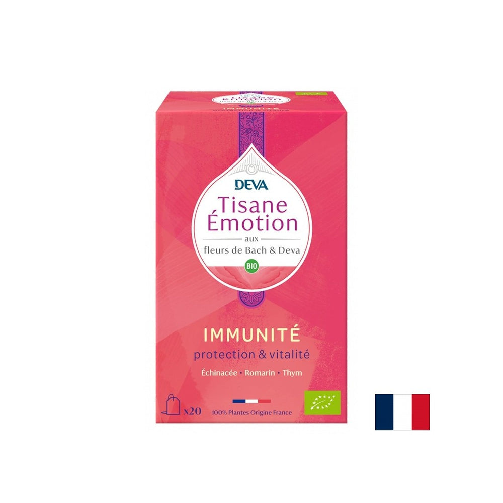 Herbal tea for immunity (with floral elixirs according to the method of Dr. Bach), 20 filter bags - Nutra Best Europe