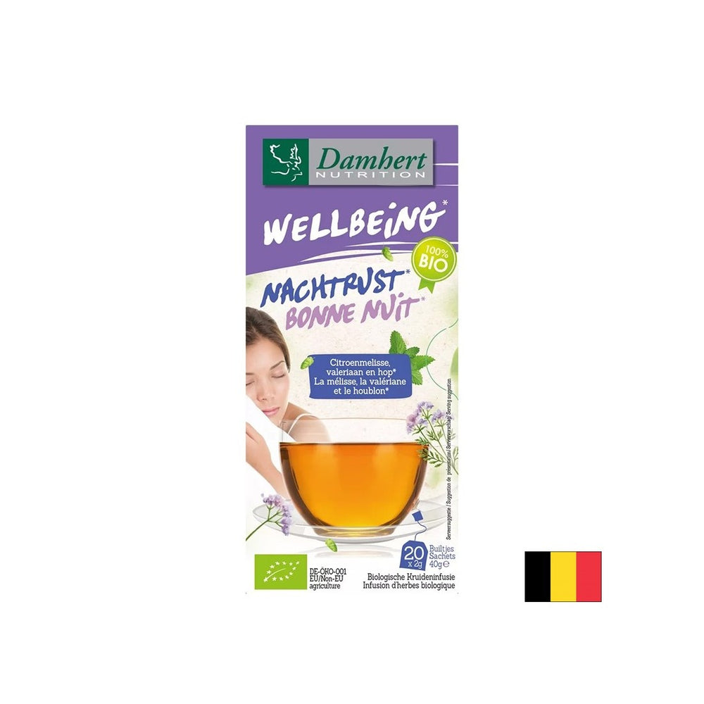 Herbal tea for peaceful sleep, BIO, 20 filter bags - Nutra Best Europe