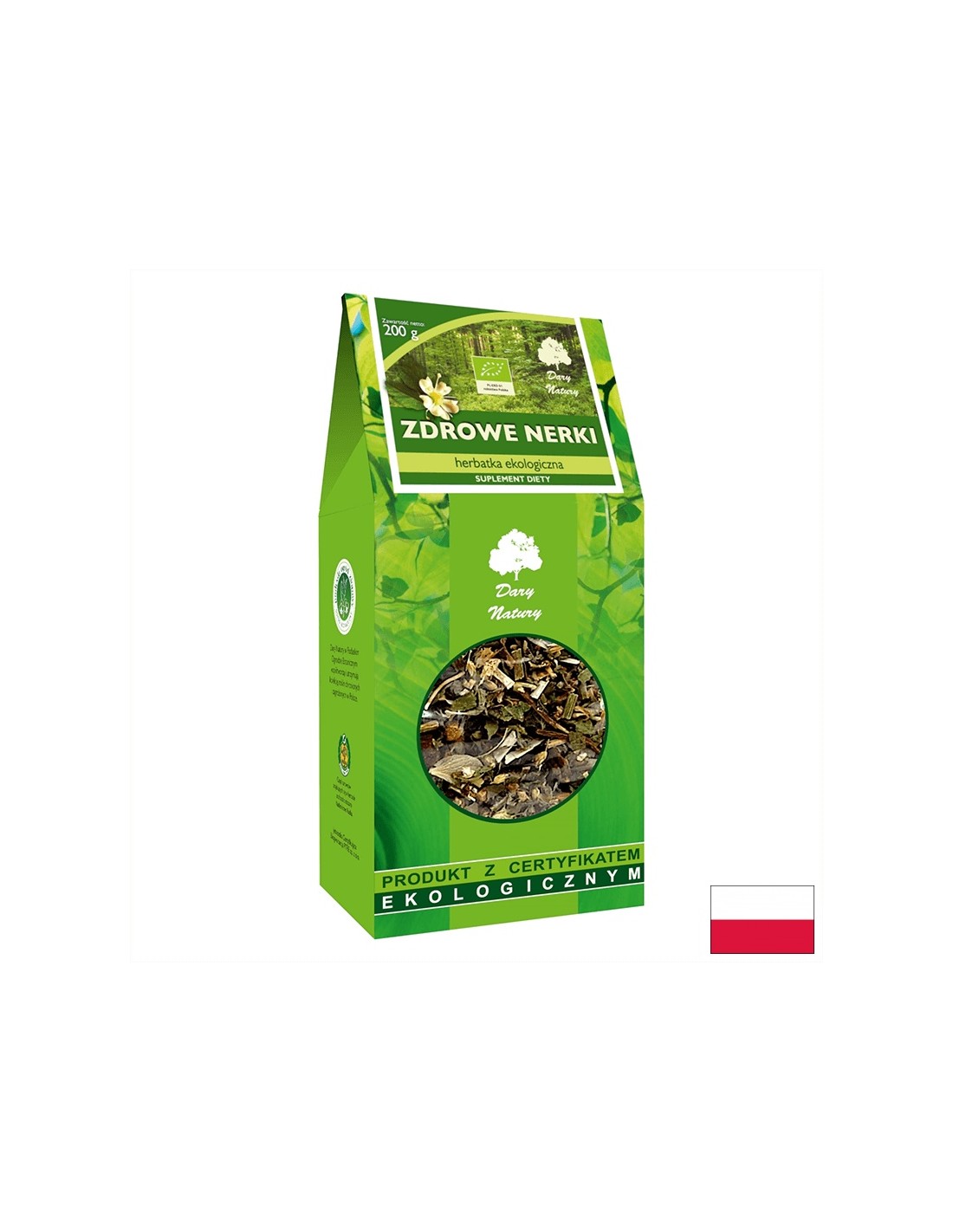 Herbal mixture for healthy kidneys Bio, 200 g - Nutra Best Europe