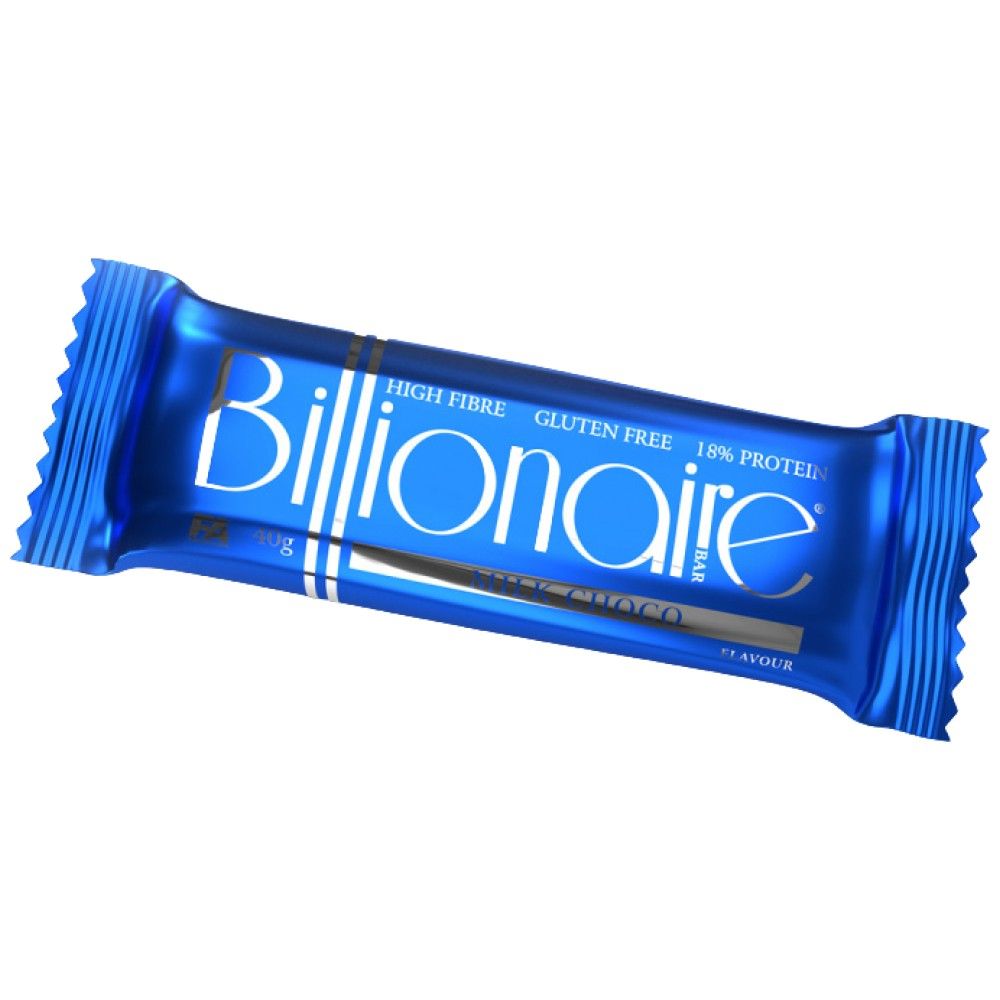 Billionaire Bar | High Fiber ~ Gluten Free ~ Protein Bar - 45 grams - Nutra Best Europe