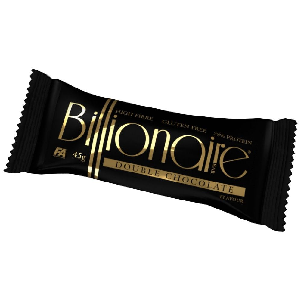 Billionaire Bar | High Fiber ~ Gluten Free ~ Protein Bar - 45 grams - Nutra Best Europe
