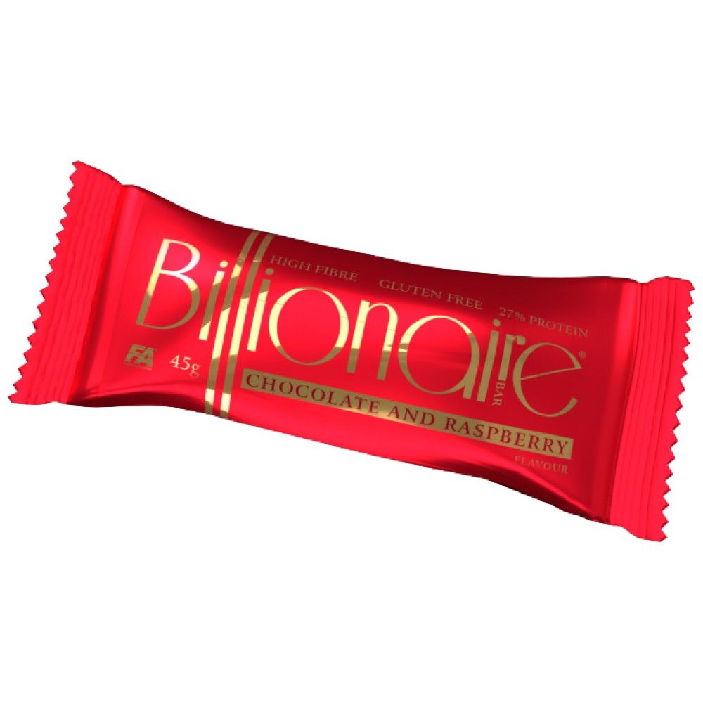 Billionaire Bar | High Fiber ~ Gluten Free ~ Protein Bar - 45 grams - Nutra Best Europe