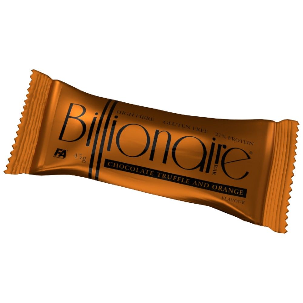 Billionaire Bar | High Fiber ~ Gluten Free ~ Protein Bar - 45 grams - Nutra Best Europe