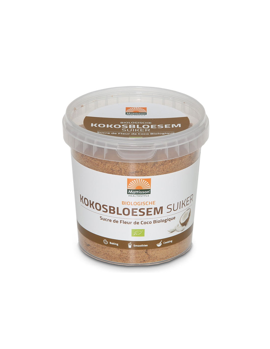 Organic coconut blossom sugar, 450 g - Nutra Best Europe