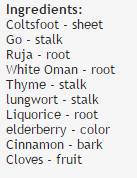 Herbal Tea Broncho - 20 x 30 grams - Nutra Best Europe