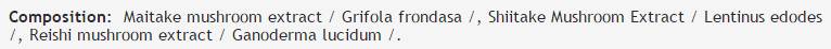 Maitake, Shiitake, Reishi Complex 330mg - 100 capsules - Nutra Best Europe