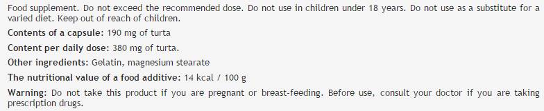 Tagetes 190 mg - 100 capsules - Nutra Best Europe