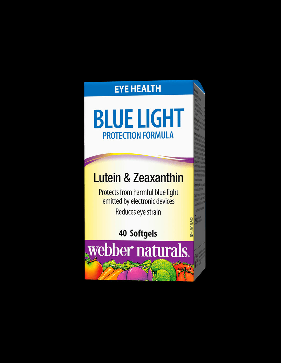 Lutein and Zeaxanthin Formula for Strong Vision - Blue Light Protection - Digital Device Protection, 40 Softgel Capsules - Nutra Best Europe