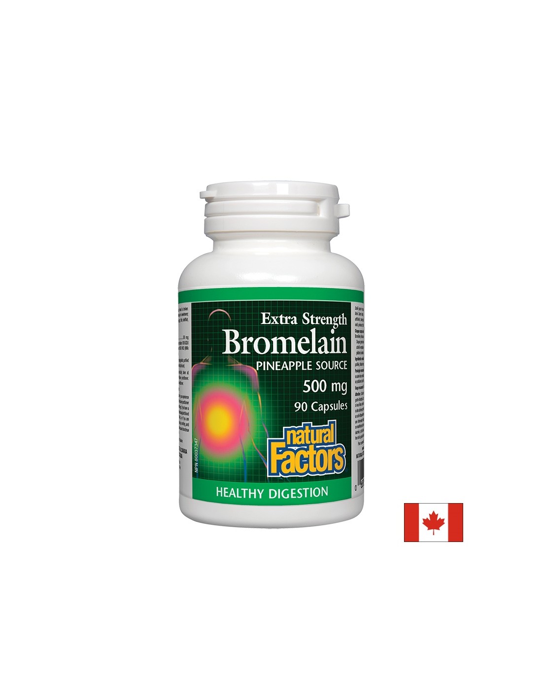 Bromelain Hydrochloride 500 mg - 90 capsules - Nutra Best Europe