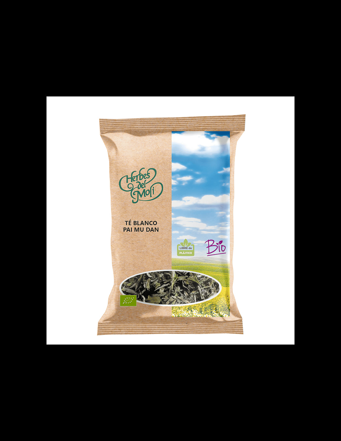 White tea Bio - Pai Mu Dan, 30 g Herbes del Moli - Nutra Best Europe