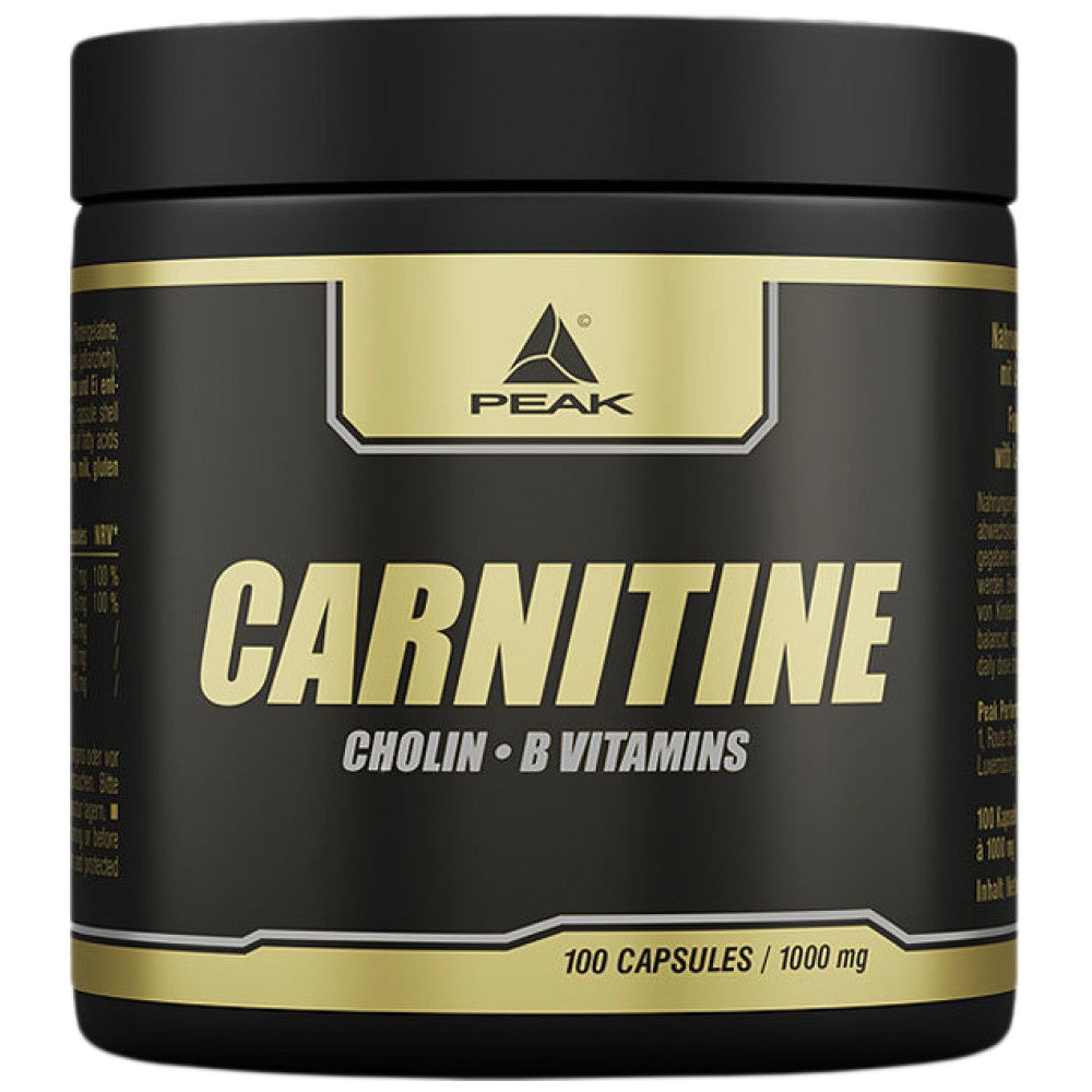 Carnitine Caps - 100 capsules - Nutra Best Europe