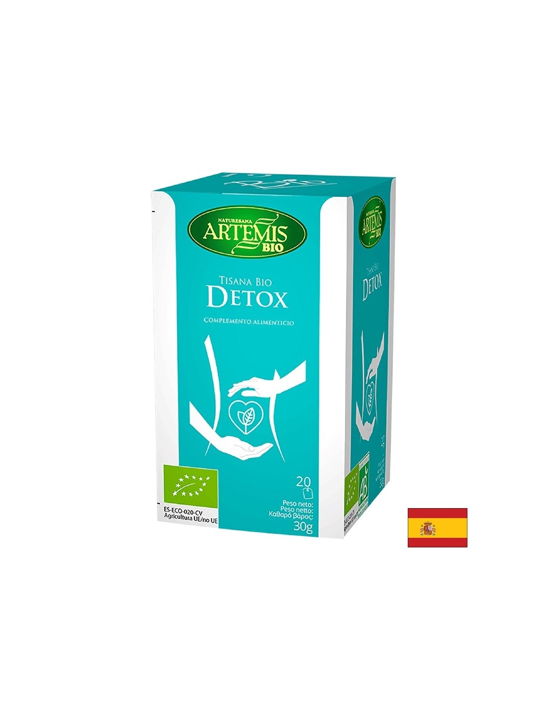 Tea Detox Bio - Artemis, 20 filter bags - Nutra Best Europe