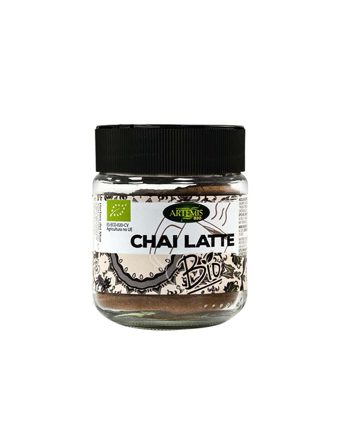 For flavoring drinks - herbal mixture Chai Latte - With cinnamon, ginger and other organic spices, 60 g, powder - Nutra Best Europe