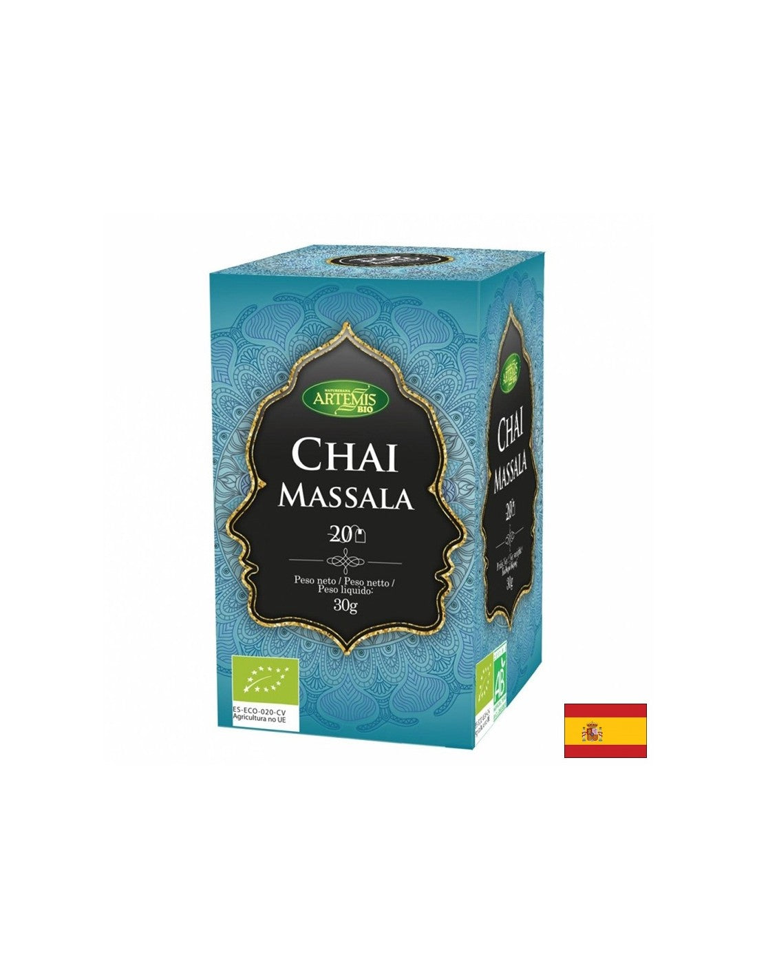 Chai Masala, 20 filter bags x 30 g - Nutra Best Europe