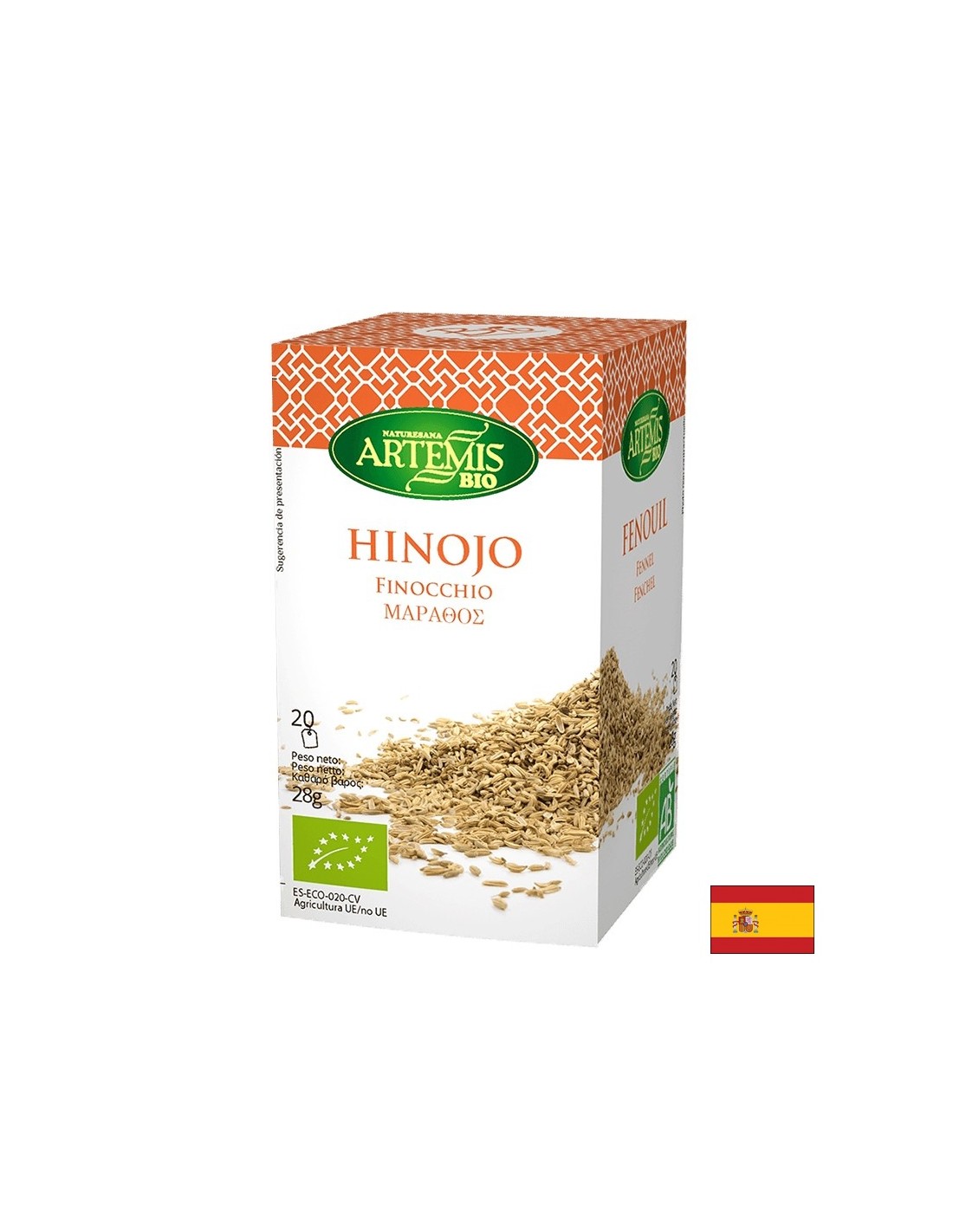 Organic fennel tea, 20 filter bags - Nutra Best Europe