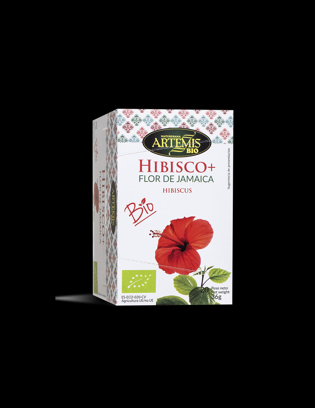 Jamaican Hibiscus Tea with Cinnamon, Mint, Ginger, Licorice BIO, 20 filter bags - Nutra Best Europe