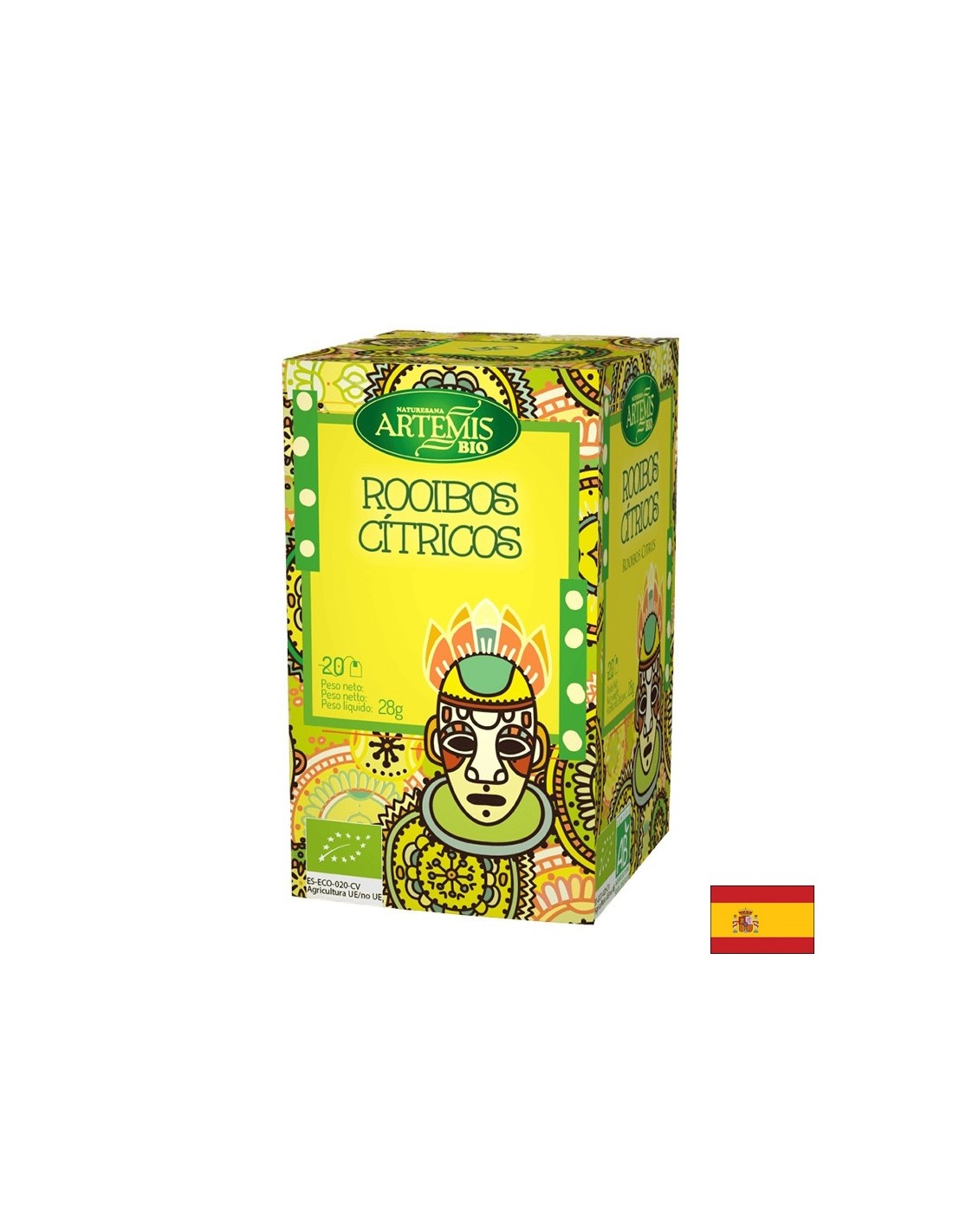 Rooibos tea with citrus, 20 filter bags Herbes del Moli - Nutra Best Europe