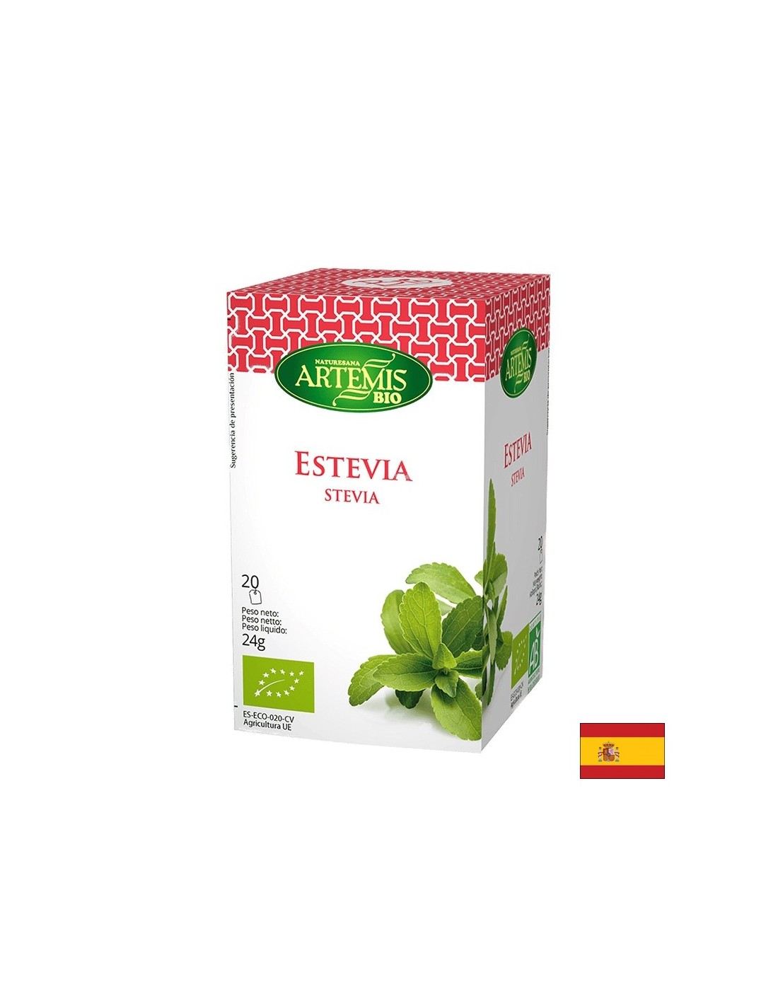 Tea Stevia Bio, 20 filter bags - Nutra Best Europe