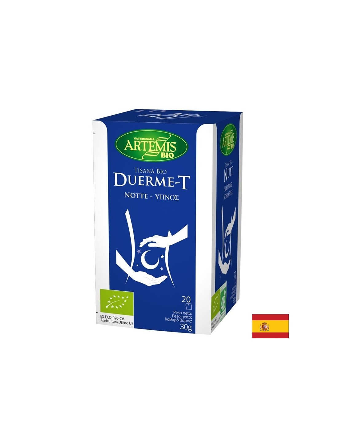 Tea for a peaceful sleep Bio, 20 filter bags x 30 g - Nutra Best Europe