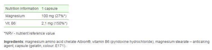 Chela Mag B6 - 30 capsules - Nutra Best Europe