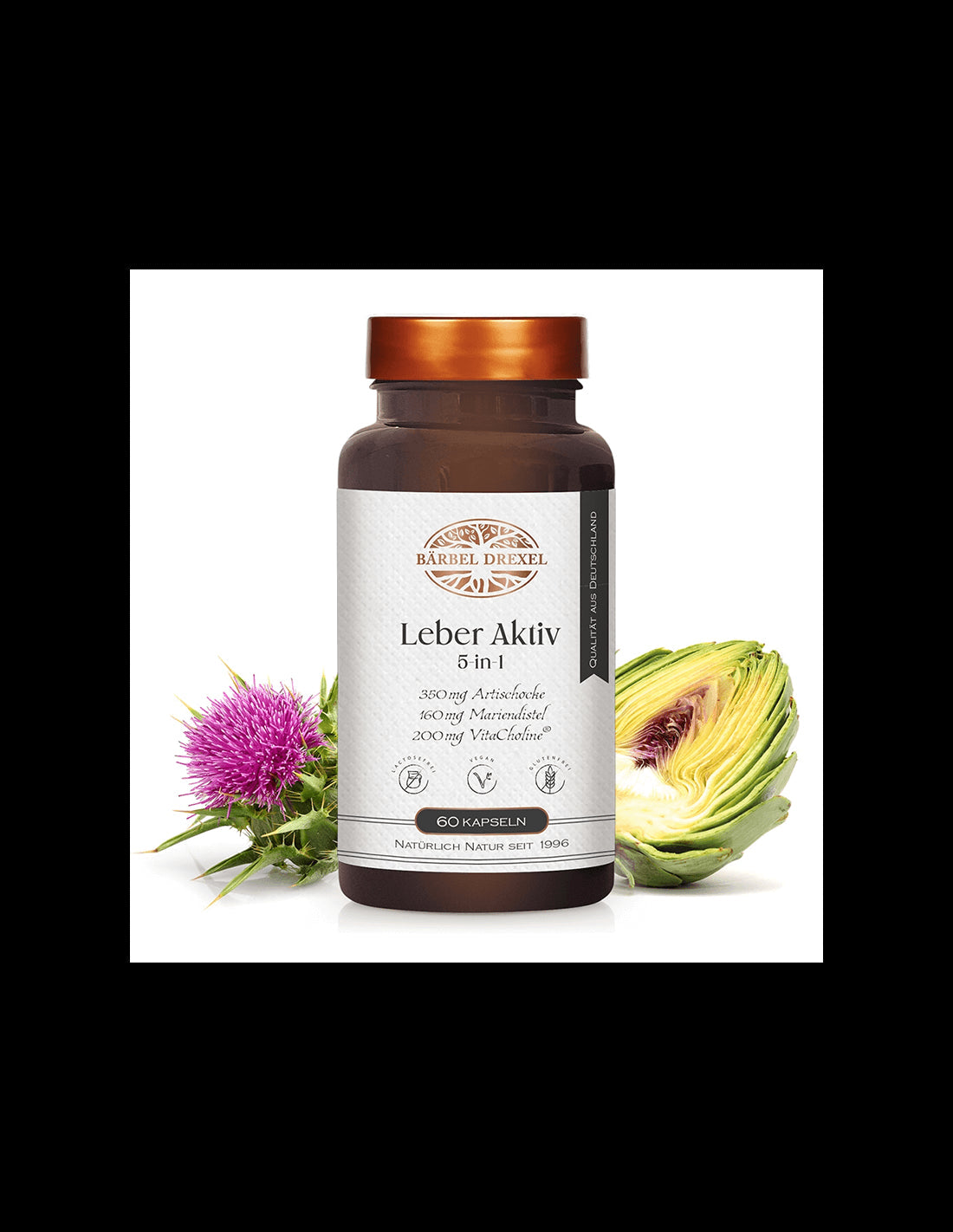 Liver and Gallbladder - Detox formula with herbs, vitamins and minerals, 60 capsules - Nutra Best Europe