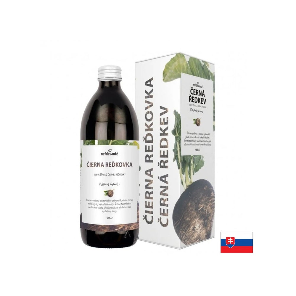 Black radish juice for the stomach and liver, 500 ml, 10 doses - Nutra Best Europe