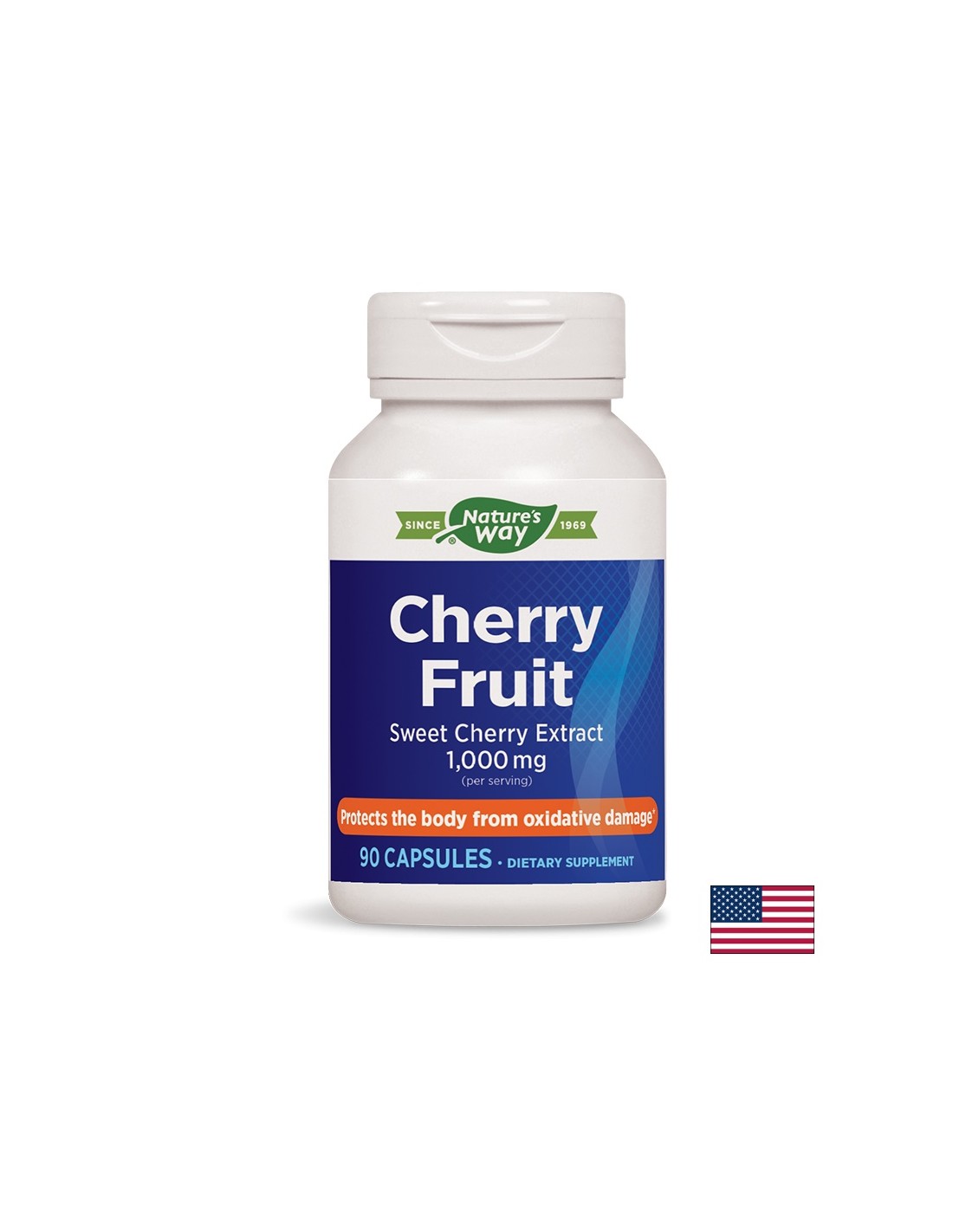 Cherry Fruit 500 mg x 90 capsules Nature's Way - Nutra Best Europe