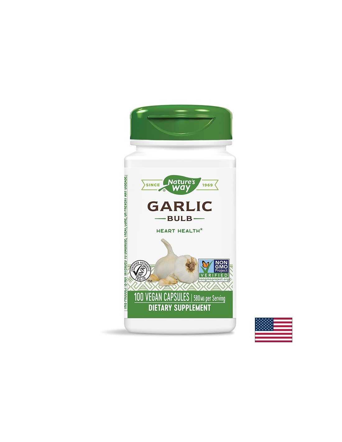 Garlic 580 mg - 100 capsules - Nutra Best Europe