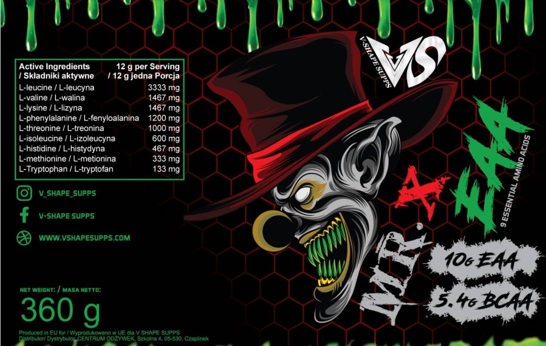 Mr. X EAA | Essential Amino Acid Complex - 360 grams - Nutra Best Europe