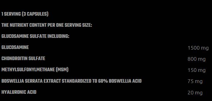 Joint Flex | Maximum Joints Protection 90 capsules - Nutra Best Europe