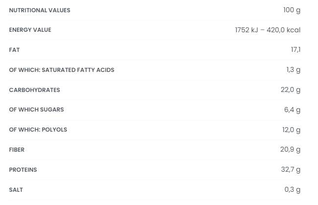 High Protein Snack | Blueberry 55 grams - Nutra Best Europe