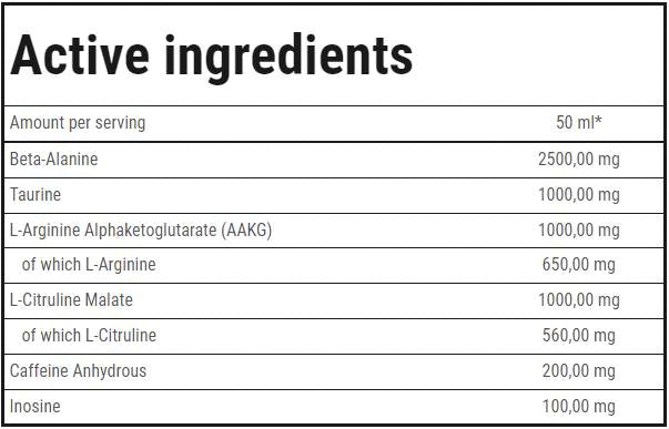 Boogieman Shot | Pre-Workout - 100 ml - Nutra Best Europe