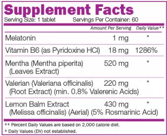 Sleep Aid - 60 Tablets - Nutra Best Europe