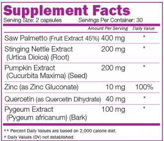 Prostate Health - 60 capsules - Nutra Best Europe