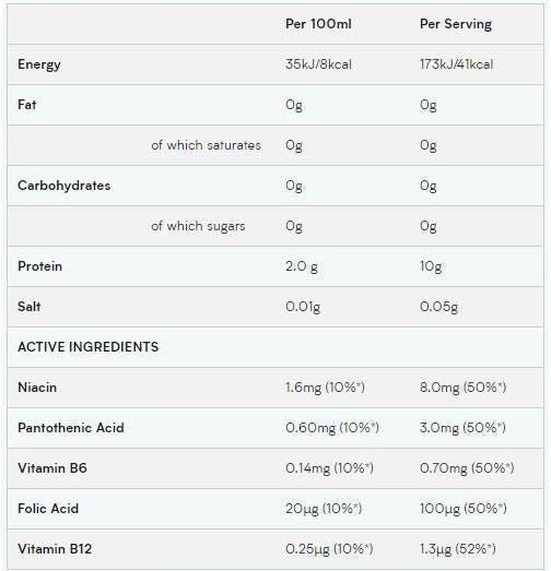 Vegan Protein Water - 500 ml - Nutra Best Europe