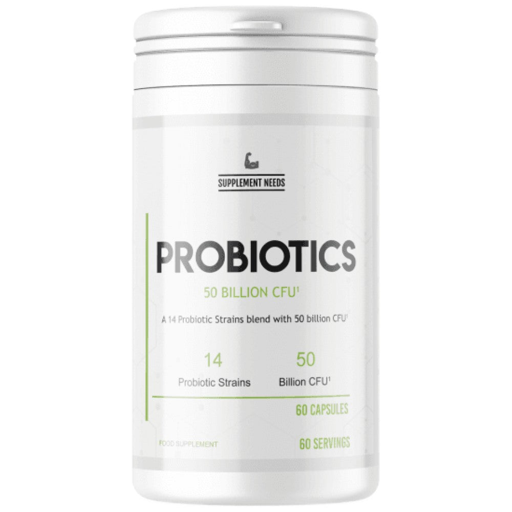 Probiotics | 50 Billion Active Cells 60 capsules - Nutra Best Europe