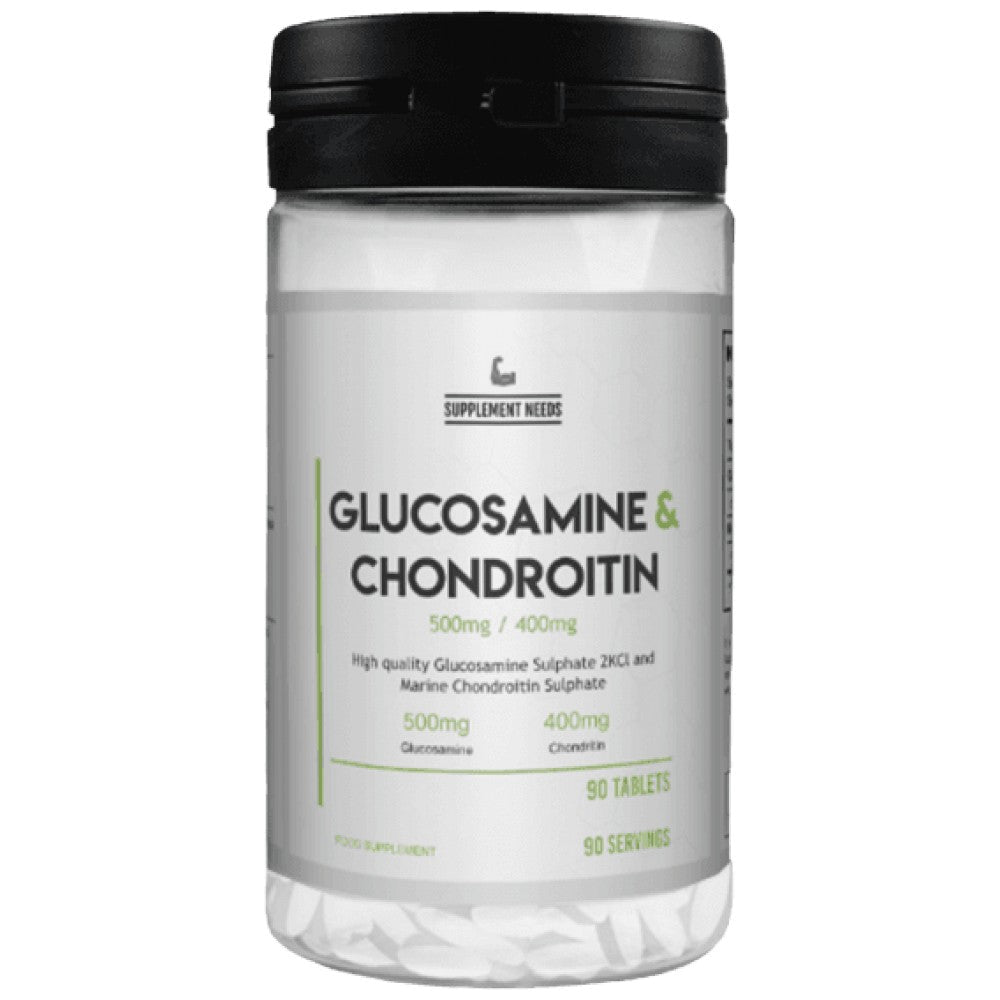 Glucosamine and Chondroitin - 90 Tablets - Nutra Best Europe