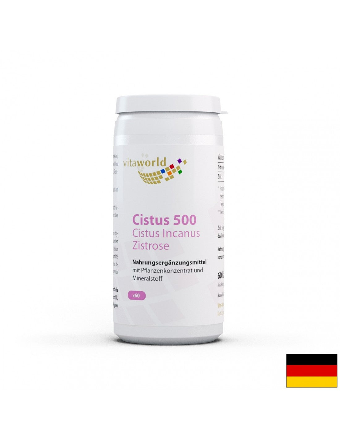 Cistus / Cistus 500 mg, 60 capsules - Nutra Best Europe